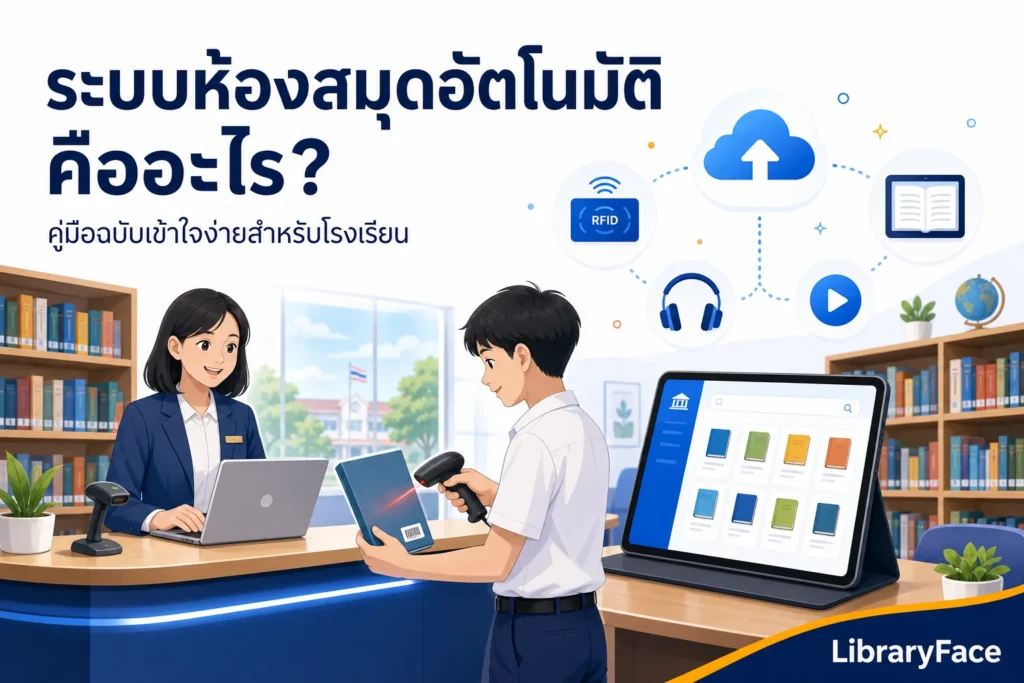 ระบบห้องสมุดอัตโนมัติ คืออะไร มีองค์ประกอบอะไรบ้าง และเลือกอย่างไรให้เหมาะกับโรงเรียน